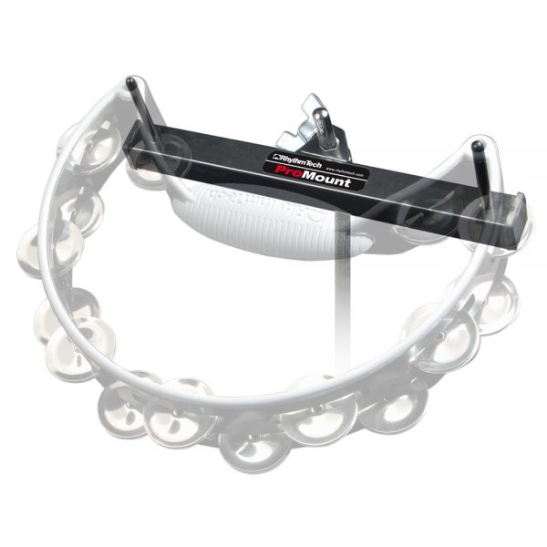 translucent tambourine on Rhythm Tech Pro Mount