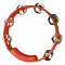 orange Rhythm Tech circular tambourine